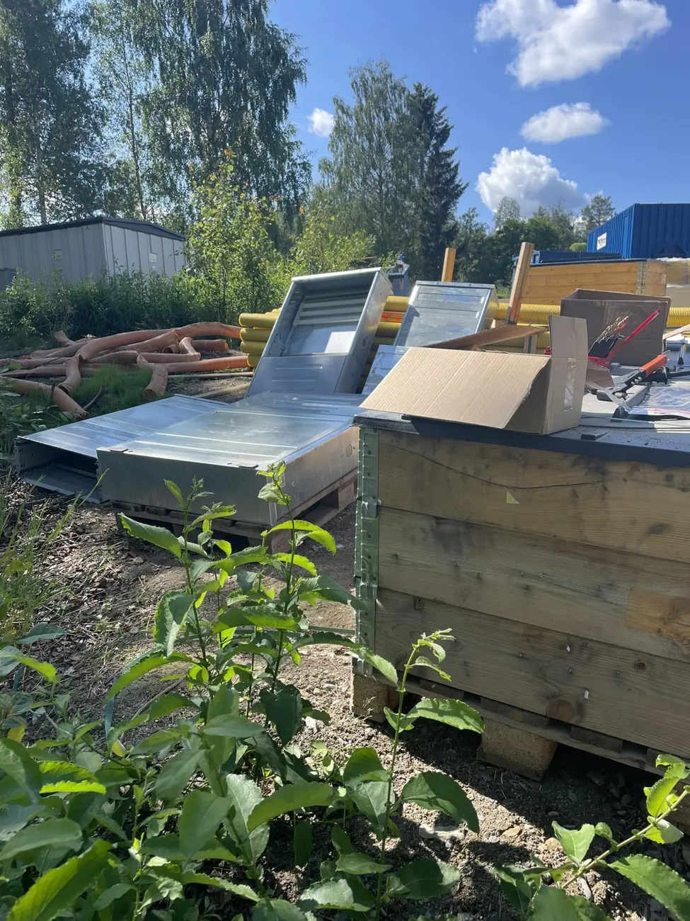 El vid renovering och nybyggnation — från företagets egna jobb