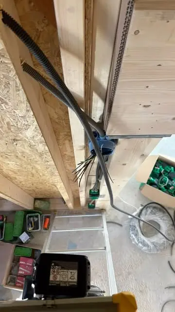 El vid renovering och nybyggnation — från företagets egna jobb